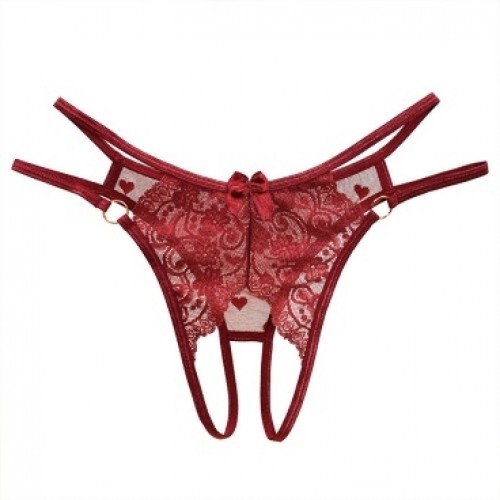 Lace Strappy Thong