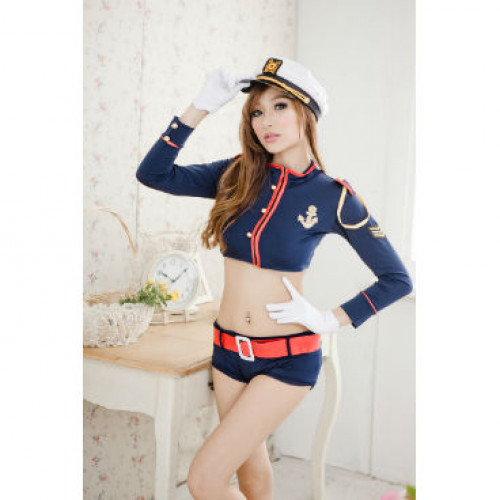 Fly Me Sexy Navy Costume